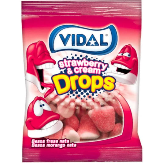 VIDAL STRAWBERRY CREAM 90G