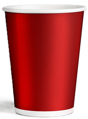 LULU BICCHIERI 12PZ ROSSO METALLIZZATO
