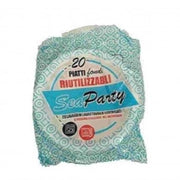 SEA PARTY PIATTO RIUTIL.FONDO 20PZ