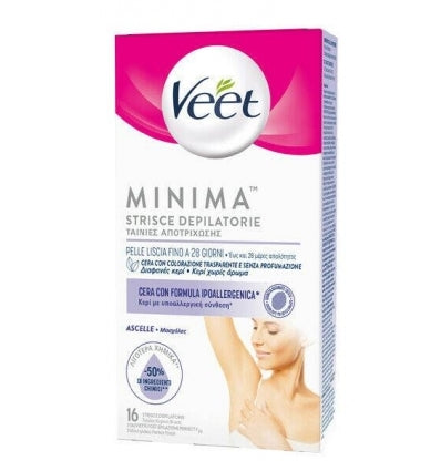 VEET PURE STRISCE 16PZ ASC./BIK.P.SENSI.