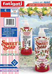 SWEET SOAP SAPONE LIQUIDO 500ML MAGNOLIA SWEETS