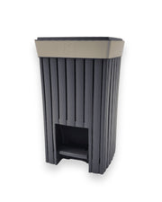 PATTUMIERA PEDALE 6LT DOGA GRIGIO