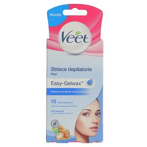 VEET STRISCE DEPIL.VISO 16PZ P.SENSIBILI