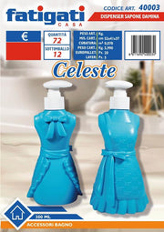DISPENSER DAMINA SAPONE 300ML CELESTE