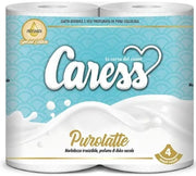CARESS CARTA IGIENICA 4 ROTOLI PUROLATTE