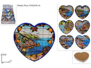 SOUVENIR CUORE BASE SUGHERO 11CM 66838 2ESSE
