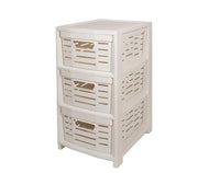 BELLI E FORTI CARRELLO UNIKO 3 CESTELLI BIANCO