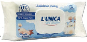 L'UNICA SALVIETTE BABY 72PZ NORDIC COTTON