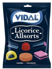 VIDAL LICORICE ALLSORTS 90G