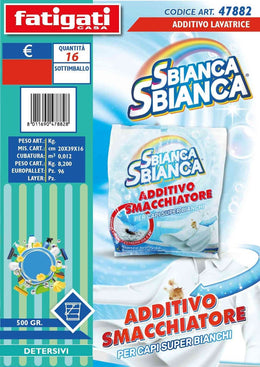 SBIANCA SBIANCA ADDITIVO LAVATRICE 500GR