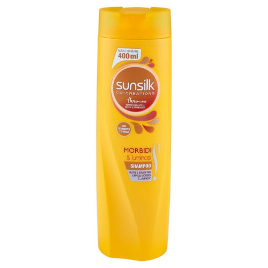 SUNSILK SHAMPOO 400ML MORBIDI E LUMINOSI