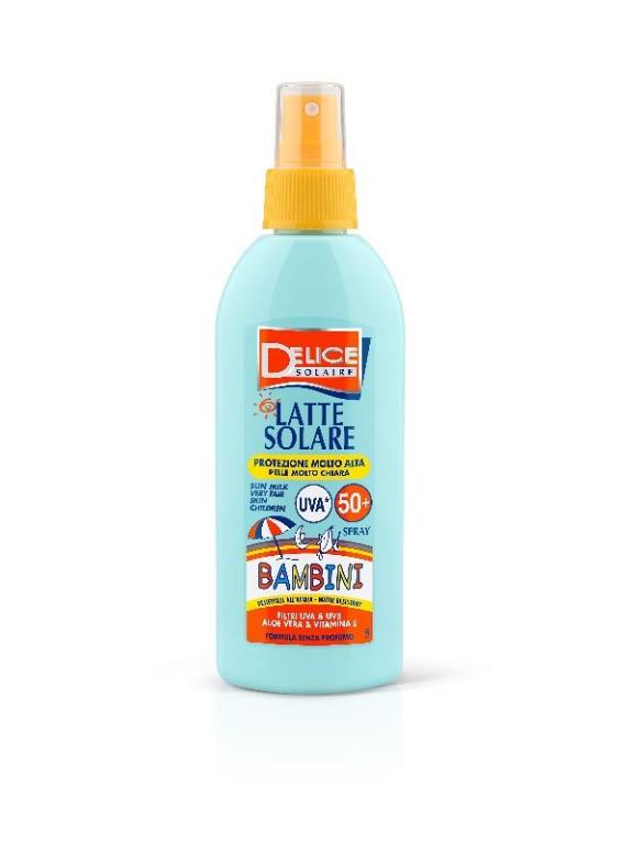 DELICE LATTE SOL.BIMB SPRAY SPF50+ 150ML