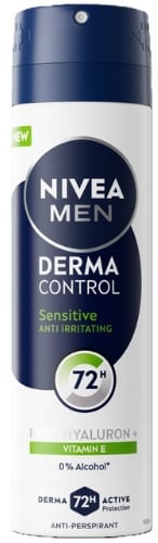 NIVEA DEO SPRAY 150ML DERMA CONTROL SENSITIVE