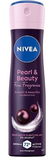 NIVEA DEO SPRAY 150ML PEARL&BEAUTY FINE FRAGRANCE
