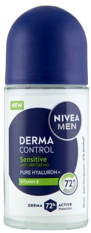 NIVEA DEO ROLL-ON 50ML DERMA CONTROL SENSITIVE