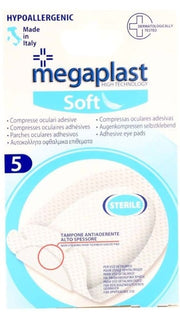 MEGAPLAST COMPRESSE OCULARI 5PZ