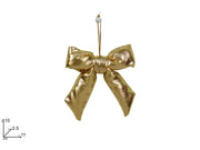 NATALE FIOCCO LAMINATO 10CM ORO 2ESSE
