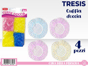 CUFFIA DOCCIA 4PZ TRESIS