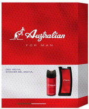 AUSTRALIAN CONFEZIONE 2PZ DEO 150ML + DOCCIA 250ML ROSSA
