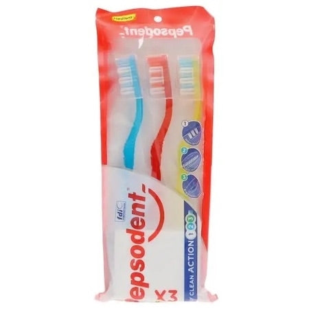 PEPSODENT SPAZZOLINO 3PZ TRIPLE CLEAN