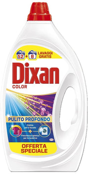 DIXAN LIQUIDO 52+8 LAVAGGI 2.7L COLOR
