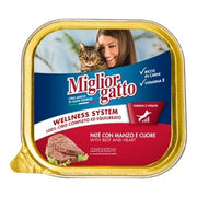 MIGLIOR GATTO PATE MANZO CUORE 100G