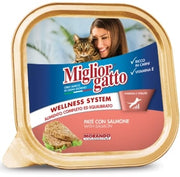 MIGLIOR GATTO PATE SALMONE 100G