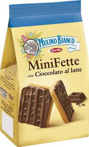 MULINO BIANCO MINIFETTE CIOCCOLATO LATTE 110G