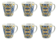 ARCA SET 6PZ TAZZE CAFFE' VIETRI