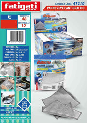 PANNI SILVER ANTIGRAFFIO 20*20CM 3P