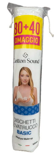 COTTON SOUND DISCHETTI STRUCCANTI 80+40PZ