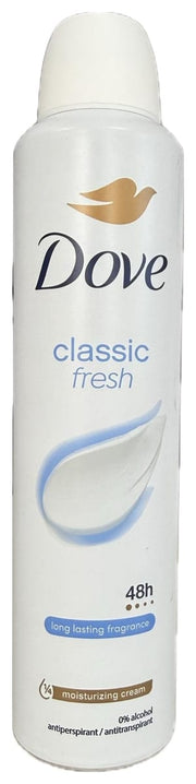 DOVE DEO SPRAY 250ML CLASSIC FRESH