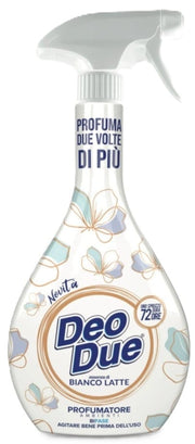 DEO DUE PROFUMATORE AMBIENTI 450ML BIANCO LATTE