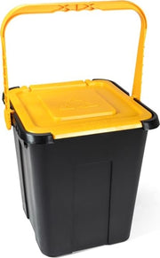 CUBE CONTENITORE SINGOLO 20L GIALLO