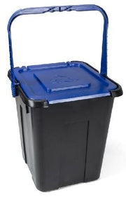 CUBE CONTENITORE SINGOLO 20L BLU
