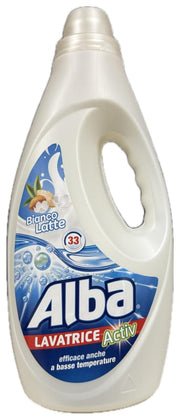 ALBA LAVATRICE 33 LAV 1850ML BIANCO LATTE