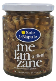 O' SOLE E' NAPULE MELANZANE FILETTI CONDITE 280G