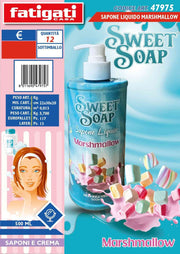 SWEET SOAP SAPONE LIQUIDO 500ML MARSHMALLOW