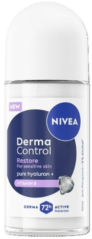 NIVEA DEO ROLL-ON 50ML DERMA CONTROL RESTORE