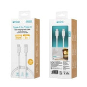 UNI CAVO RICARICA TYPE-C/C 1.5M 60W CB2689
