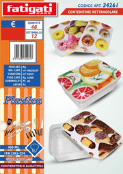CONTENITORE PLASTICA DECORATO 34261