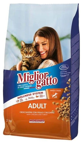 MIGLIOR GATTO CROCCANTINI POLLO 2KG