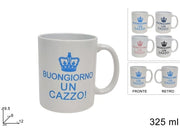TAZZONE MUG 325ML FRASI B.GIORNO 2ESSE
