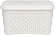 ARIANNA P.BIANCHERIA 58X38 H33 BIANCO