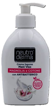 NEUTRODERMA CREMA SAPONE MANI MAGNOLIA E COTONE 300ML