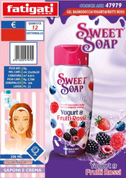 SWEET SOAP BAGNODOCCIA 300ML YOGURT FRUTTI