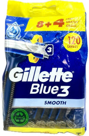 GILLETTE BLUE3 SMOOTH 8+4 RASOI