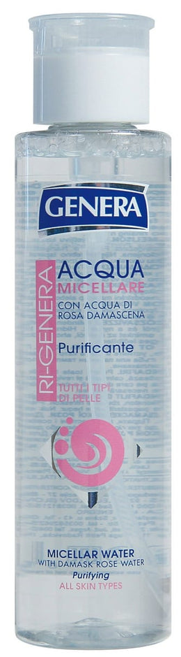 GENERA ACQUA MICELLARE PURIFICANTE 250ML ROSA DAMASCENA