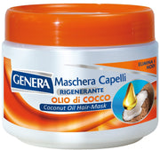 GENERA MASCHERA CAPELLI RIGENERANTE 500ML OLIO DI COCCO