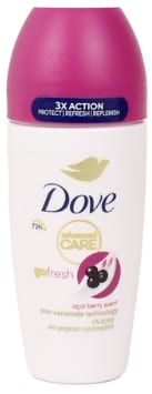 DOVE DEO ADV ROLL-ON 50ML FRESH ACAI BERRY